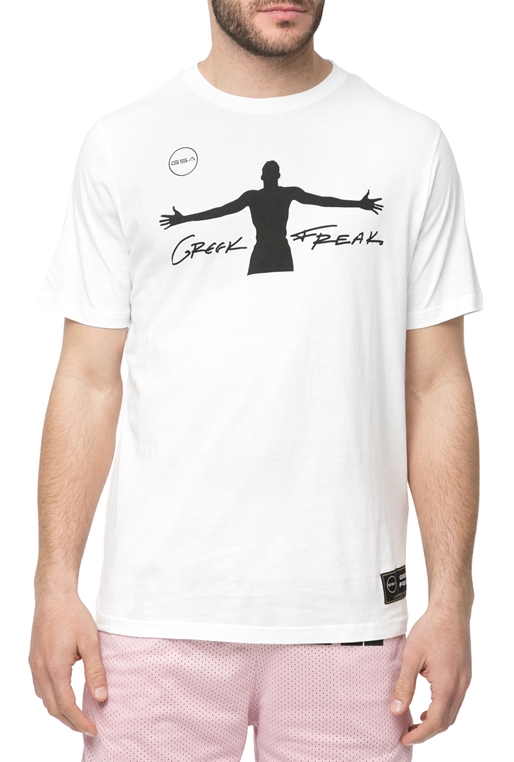 GSA-Ανδρική κοντομάνικη μπλούζα GSA GREEK FREAK λευκή 